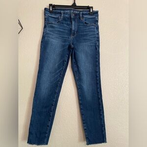 American Eagle Outfitters Hi Rise Jegging Crop